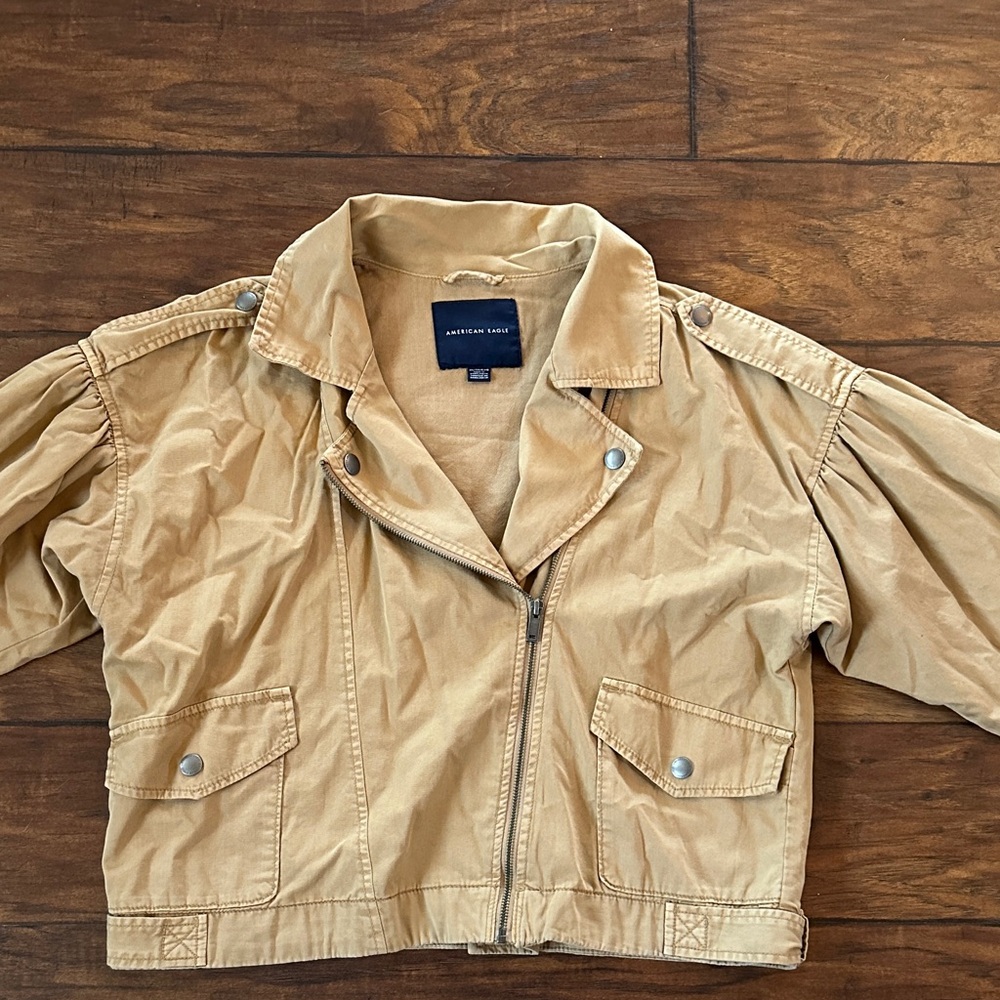 American Eagle Outfitters Beige Jacket